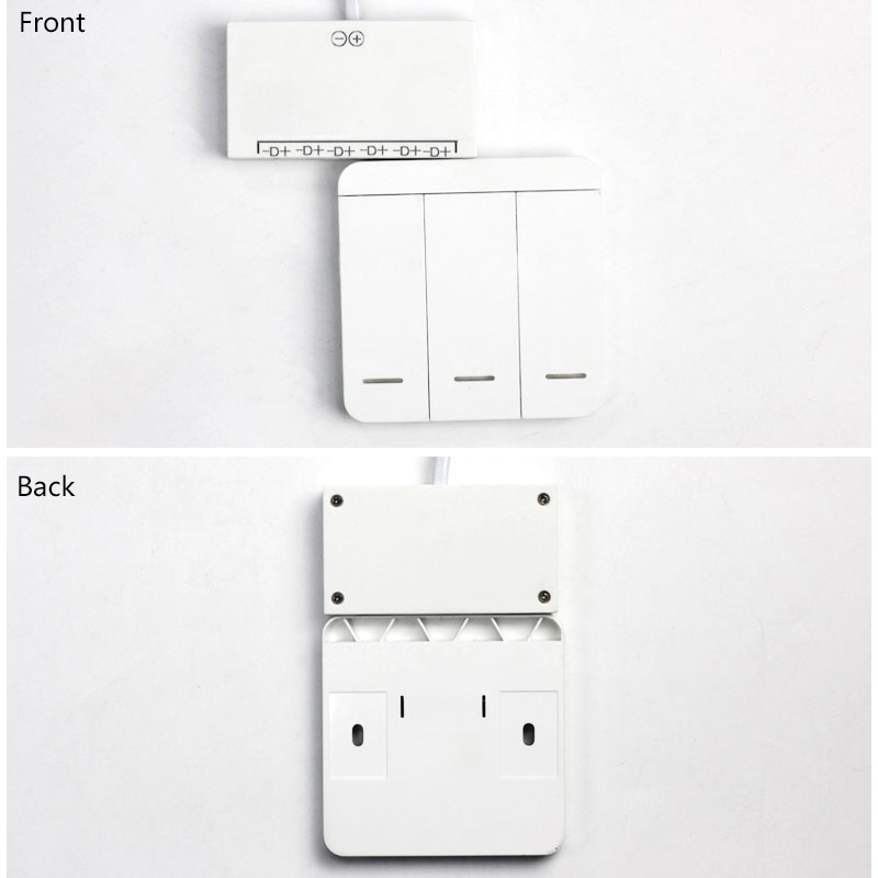DC12-24V 6CH Bluetooth & Wireless Panel Running Water LED Stair Side Wall Strip Light Controller DC12-24V 6CH Bluetooth & Wireless Panel Running Water LED Stair Side Wall Strip Light Controller